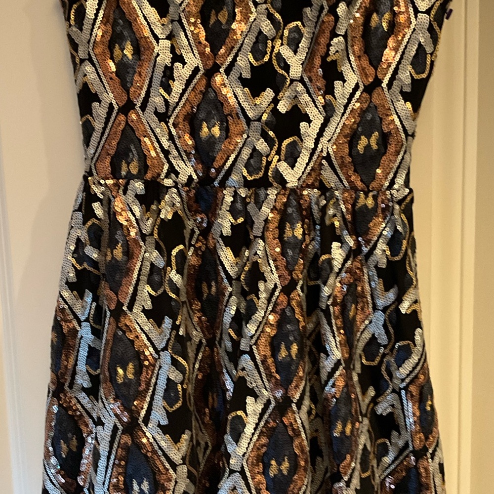 Speechless Elegant Sequin Patterned Dress Size 3 - image 2